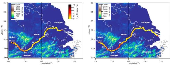 丁育頡*, D. Liu, W.T. Morgan, J.D. Allan, H. Coe, C. Li, X. Wang, X. Ye and J. Chen: Characterising Black Carbon and Gaseous Pollutants on the Yangtze River across Eastern China Continent, Journal of Geophysical Research: Atmosphere, DOI: 10.1029/2020JD033488 (Accepted, February 2021)