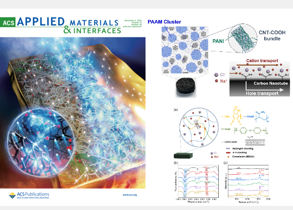 劉振良教授研究成果榮登ACS Appl. Mater. Interfaces 期刊封面